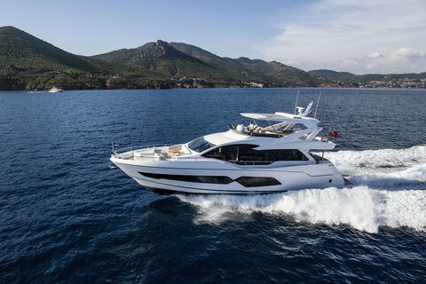 7 luxury Sunseeker yachts at the Palm Beach International Boat Show