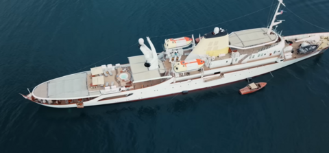El legendario superyate griego «Christina O» está a la venta