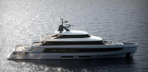Azimut’s new project Grande 44M will be at the Palm Beach International Boat Show