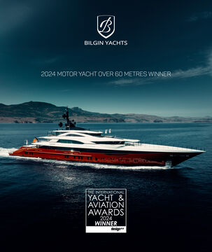 Leona získala prestižní cenu Motor Yacht Over 60 Metres Award