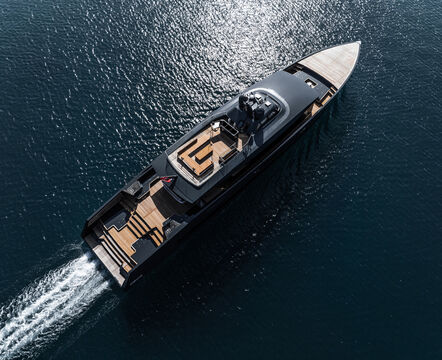 World Premiere of Alia Yachts' 45 meter SAN at 2024 Monaco Yacht Show